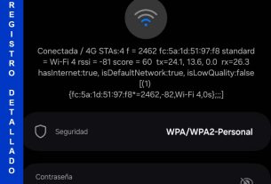 ¿Como obtener el registro detallado nuestra red wifi desde un celular con Android?, Sin instalar ningún APP