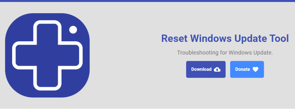 Pagina oficial Reset Windows Update Tool