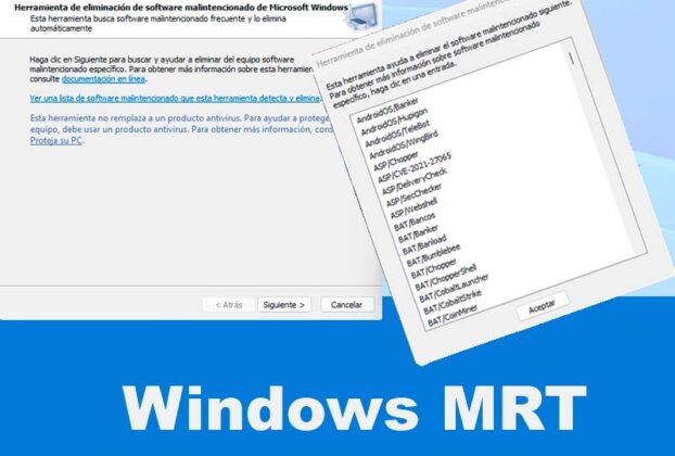 herramienta de eliminación de software malintencionado MRT